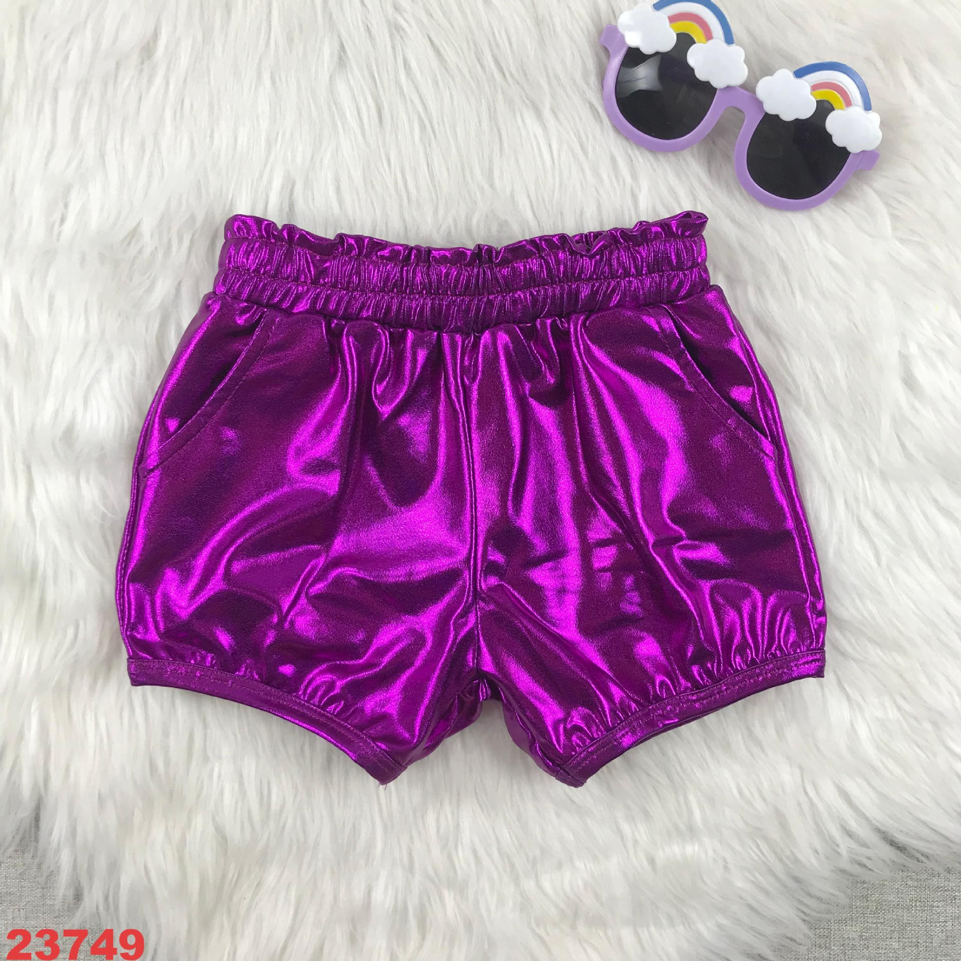 Shiny Metallic Kids' Shorts