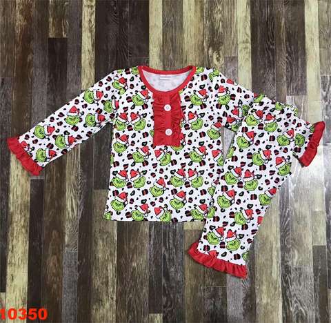 Festive Long Sleeve Children's Pajama Set
