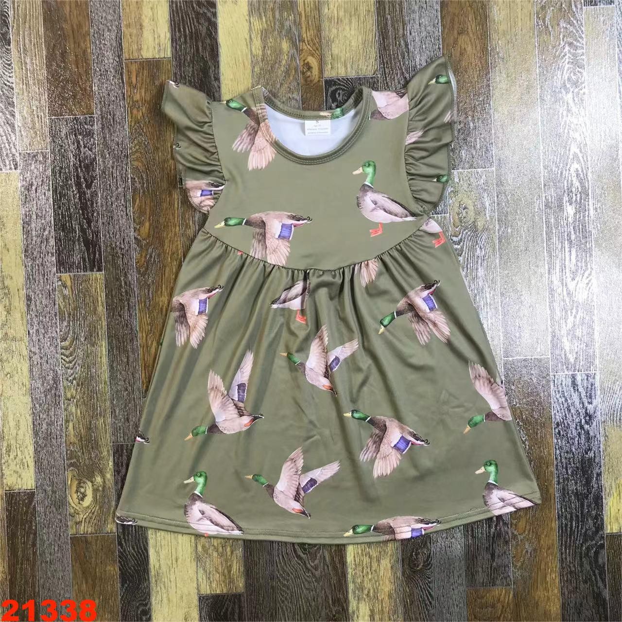 Duck Print Children's Dress