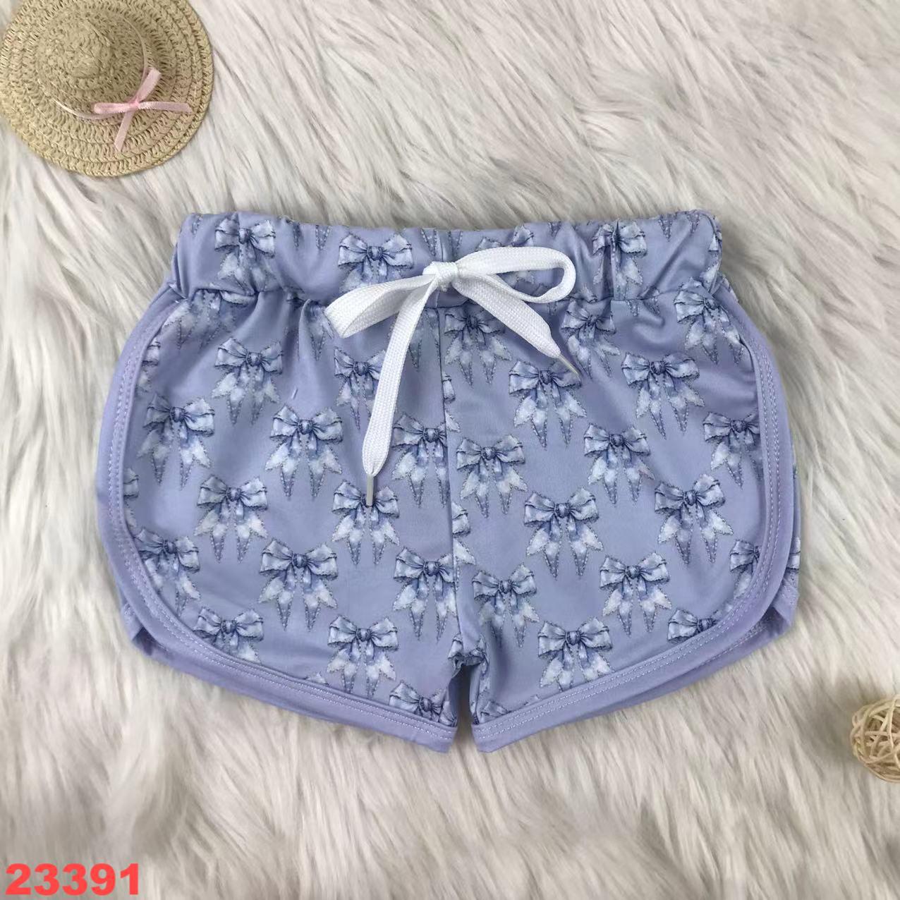 Children's Bow Print Shorts