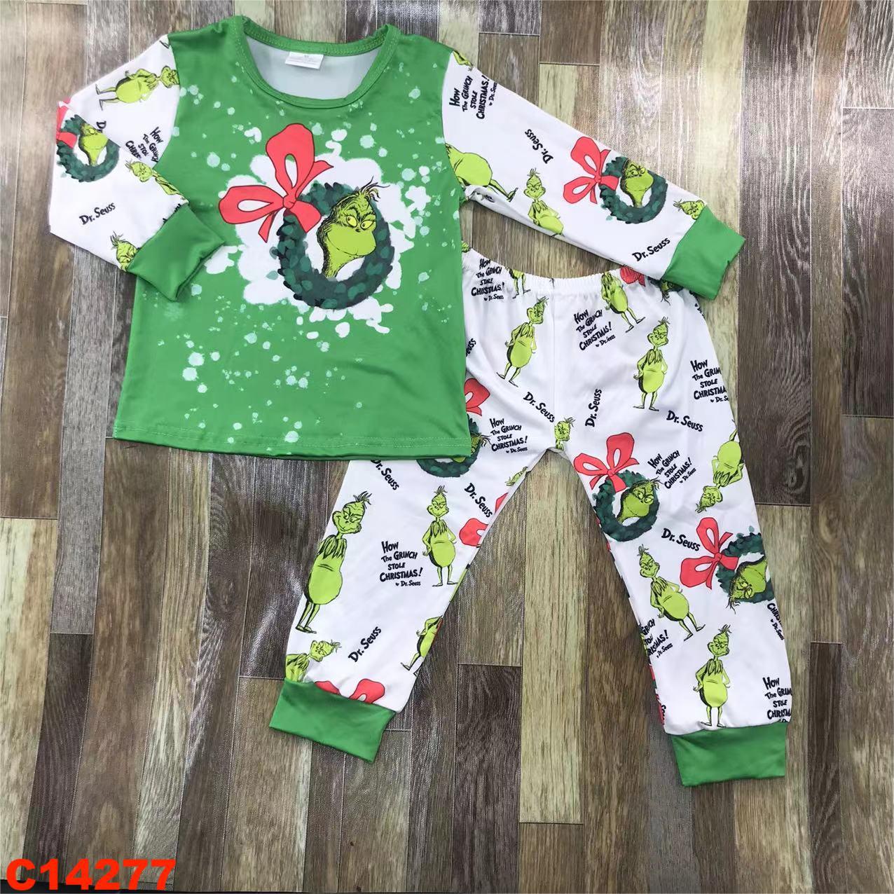 Children's Long Sleeve Holiday-Themed Set