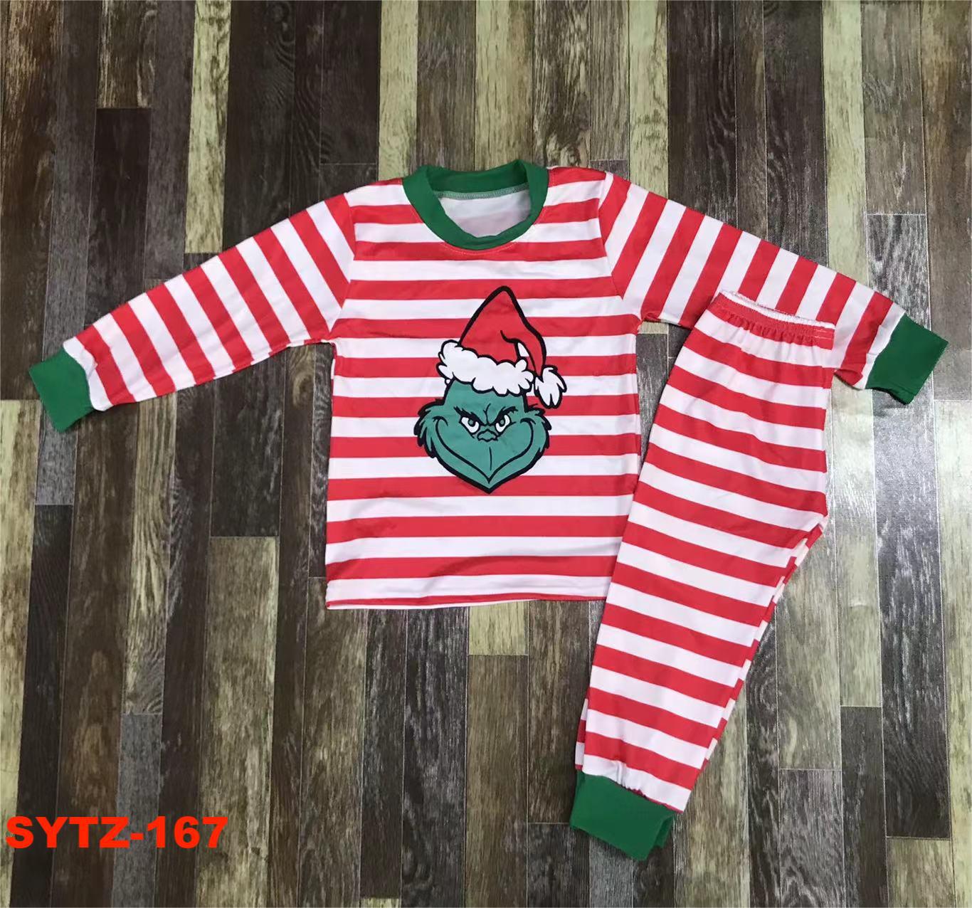 Festive Long Sleeve Kids Pajama Set