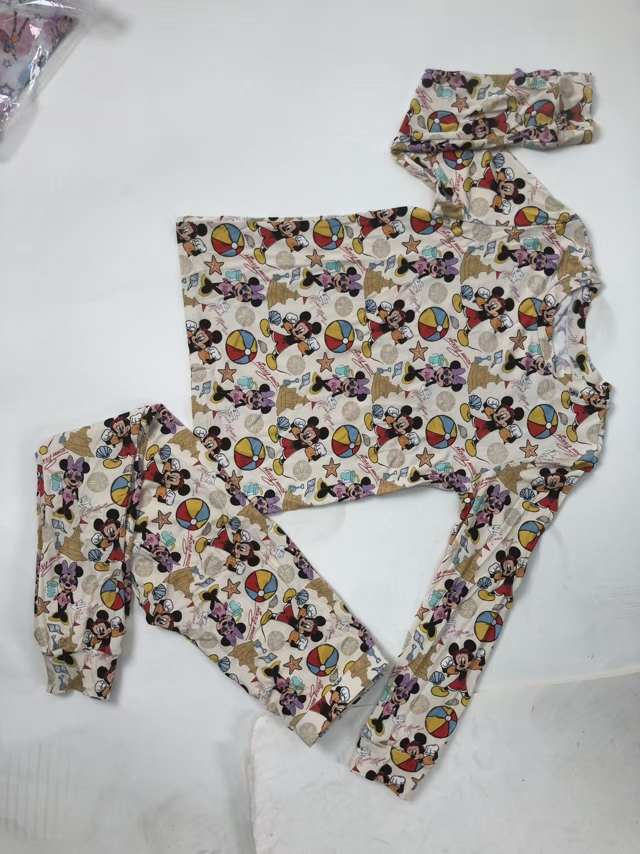 Children's Mickey Mouse Long Sleeve Set