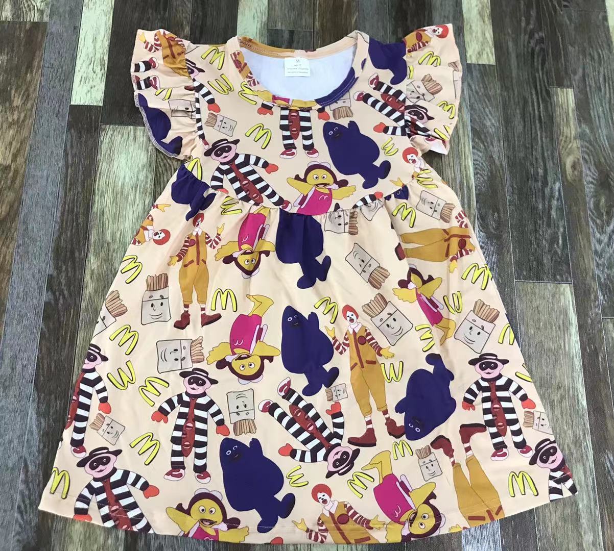 Children's Cartoon-Themed Dress