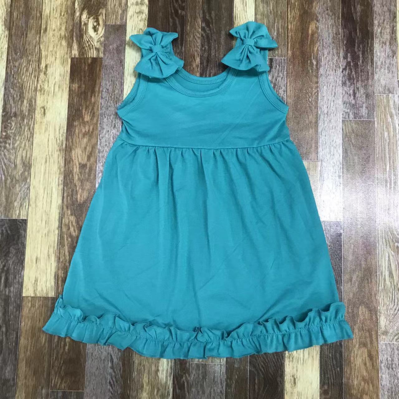 Children's Sleeveless Ruffle Dress